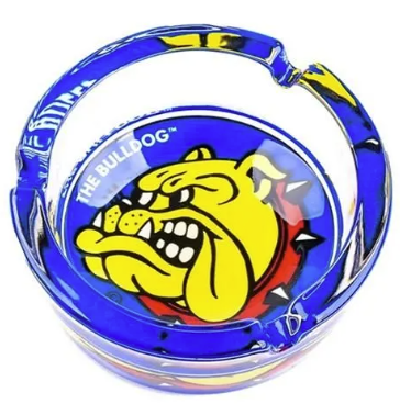 THE BULLDOG ガラスアッシュトレイ（カラー）