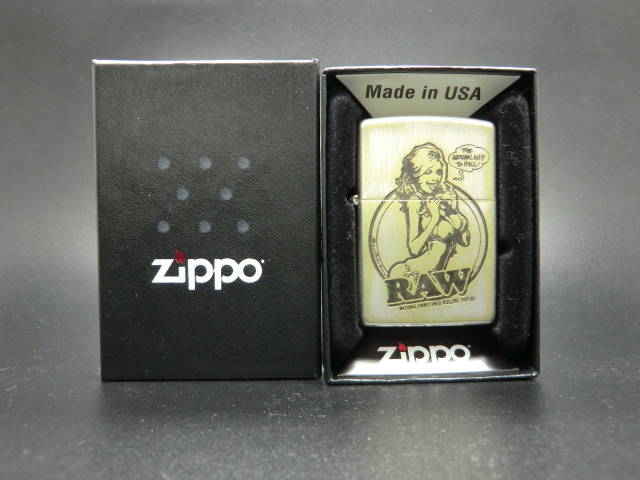 新品　RAW ZIPPO ライター  ロッキンジェリービーン ジッポ