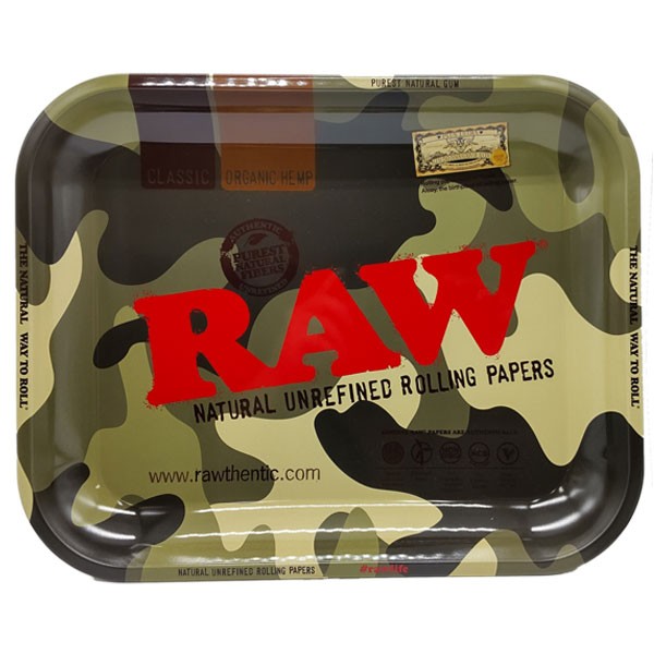 RAW　メタルトレー　カモ　ラージ