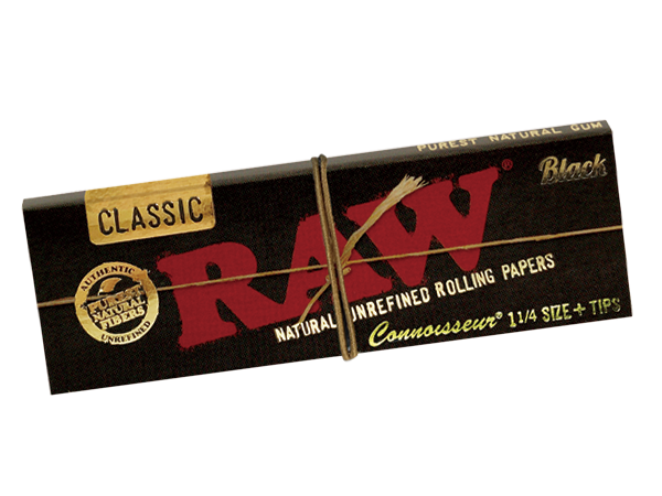 RAWクラシック　ブラックゴールド　１・1/4+Tips　ペーパー