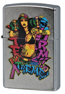 Zippo　Z207-104625 SkateboardLady