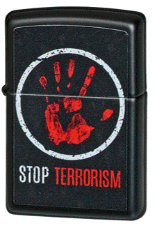 Zippo　Z218-104619　STOP TERRORISM