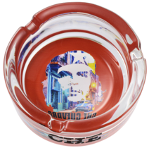 チェ・ガラス灰皿（ロゴ）