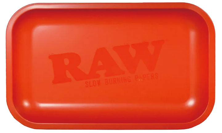 RAW　メタルトレー　マットレッド　スモール